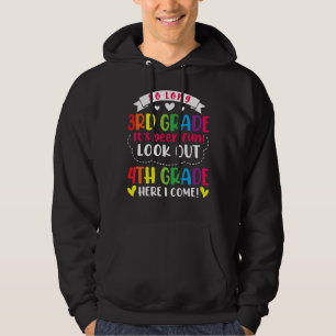 Hello 4th Grade Teacher Student Back To School Gra Hoodie