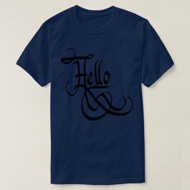 Hello 5 T-Shirt (Design Front)