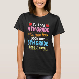 Hello 5th Grade Teacher Student Back To School Gra T-Shirt