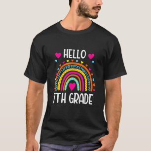 Hello 7th Grade Team Seventh Grade First Day Of S T-Shirt