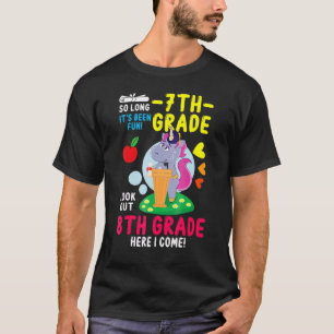 Hello 8th Grade Teacher Student Back To School Uni T-Shirt