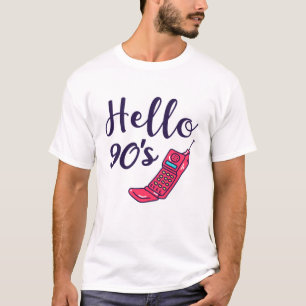 Hello 90s Cellphone T-Shirt