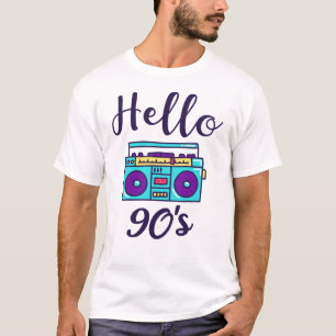 Hello 90s radio cassette recorder T-Shirt