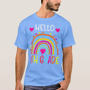 Hello 9th Grade Back To School Teacher Student Kid T-Shirt
