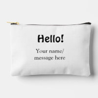 Hello add name message simple minimal business tem