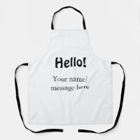 Hello add name message simple minimal business tem