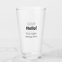 Hello add name message simple minimal business tem