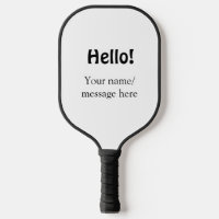Hello add name message simple minimal business tem