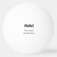 Hello add name message simple minimal business tem