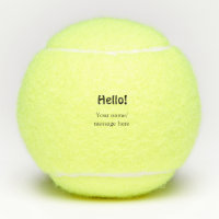 Hello add name message simple minimal business tem