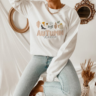 Hello Autumn Botanical Sweatshirt