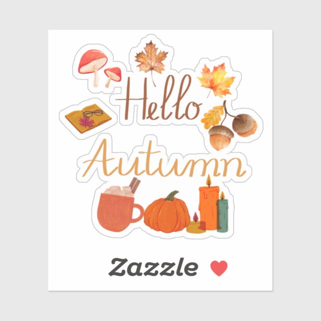 Hello Autumn – Cosy Fall Vibes with Pumpkins (Sheet)