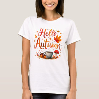 Hello Autumn, cosy nostalgia T-Shirt