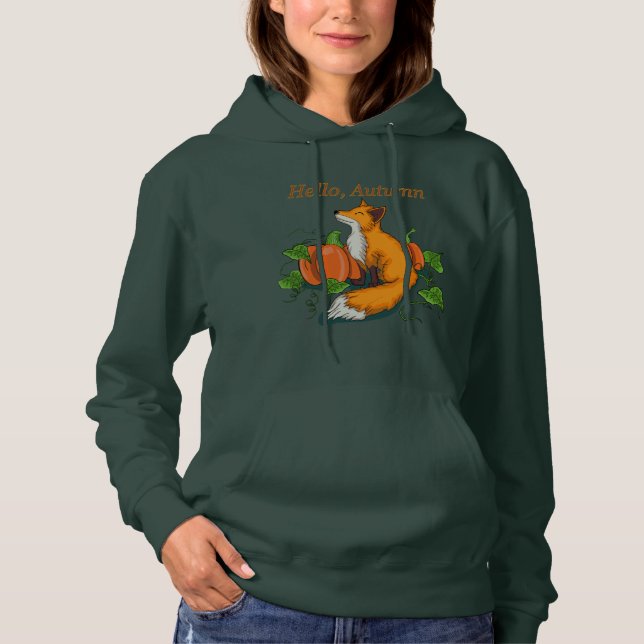 Hello Autumn  Hoodie (Front)