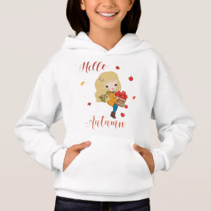 Hello Autumn Hoodie girls Hello autumn sweatshirt