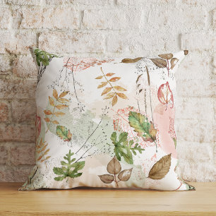 Hello Autumn Leaves Cushion
