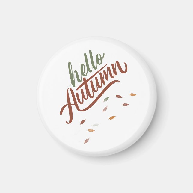 Hello autumn magnet (Front)