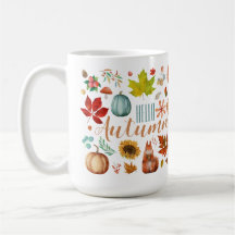Hello Autumn Mug