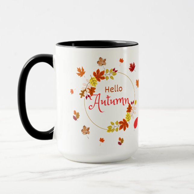 Hello Autumn Mug (Left)