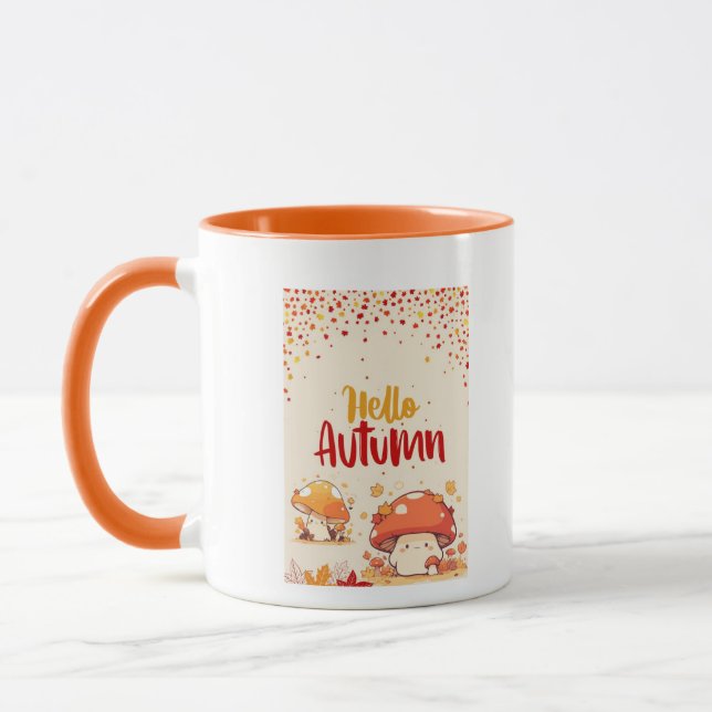 Hello Autumn  Mug (Left)