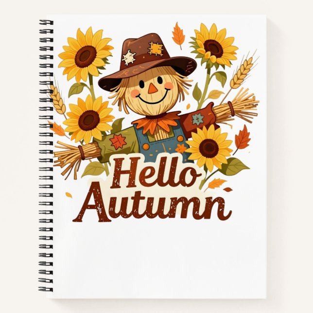 Hello Autumn Notebook (Front)