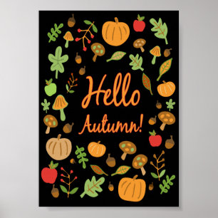 Hello Autumn! Poster
