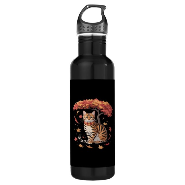 Hello Autumn Thanksgiving It’s Fall Y’all 710 Ml Water Bottle (Front)