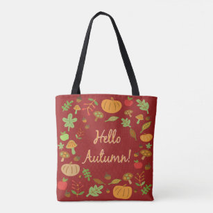 Hello Autumn! Tote Bag