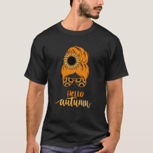 Hello Autumnfall Graphic T-Shirt