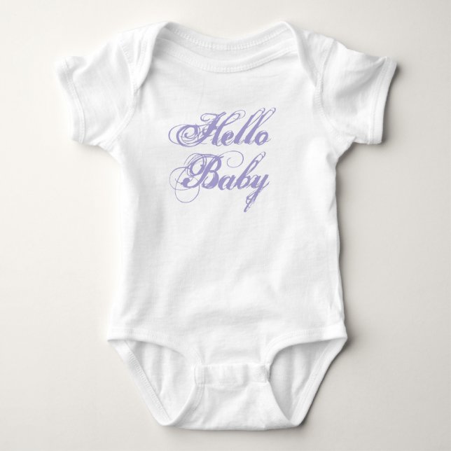 Hello Baby Bodysuit (Front)