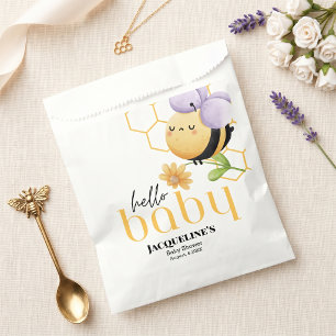 Hello Baby Bumblebee Baby Shower Favour Bags