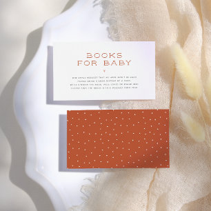 Hello Baby Minimalist Scandi Books For Baby Enclosure Card