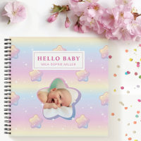 Hello Baby Rainbow Custom Photo