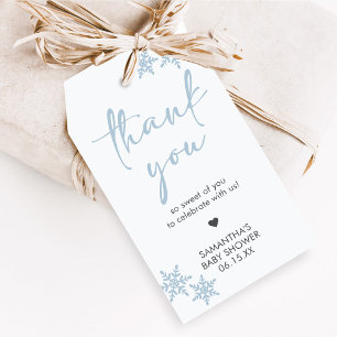 Hello Baby Shower Favor Tags