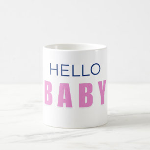 Hello Baby Shower Mug