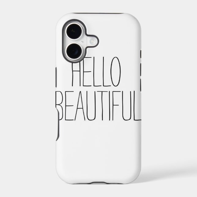 Hello Beautiful Iphone 5 Case (Back)