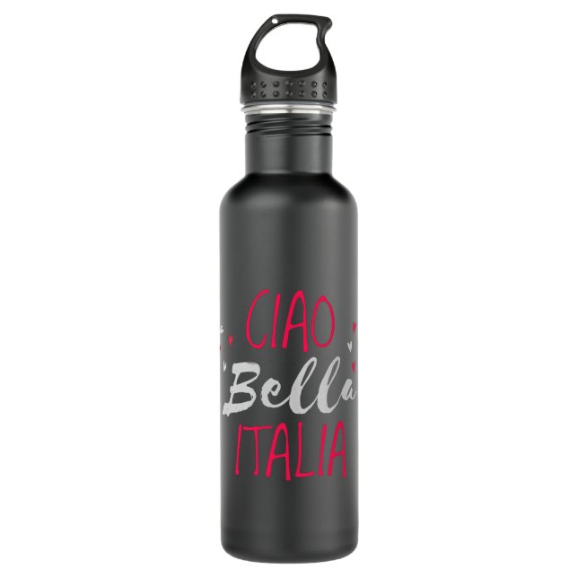 Hello beautiful Italy 710 Ml Water Bottle (Front)