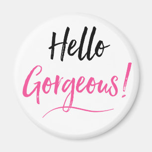 "Hello Beautiful!" Magnet