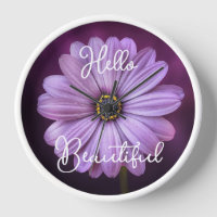 Hello Beautiful Purple Flower