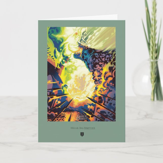 Hello, Big Brother Card (Front)