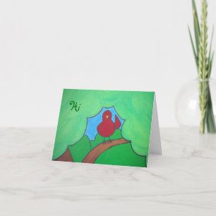 Hello Birdie, Hi Card
