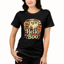 Hello Boo Cute Ghost