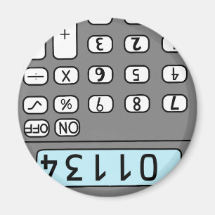 hello calculator magnet