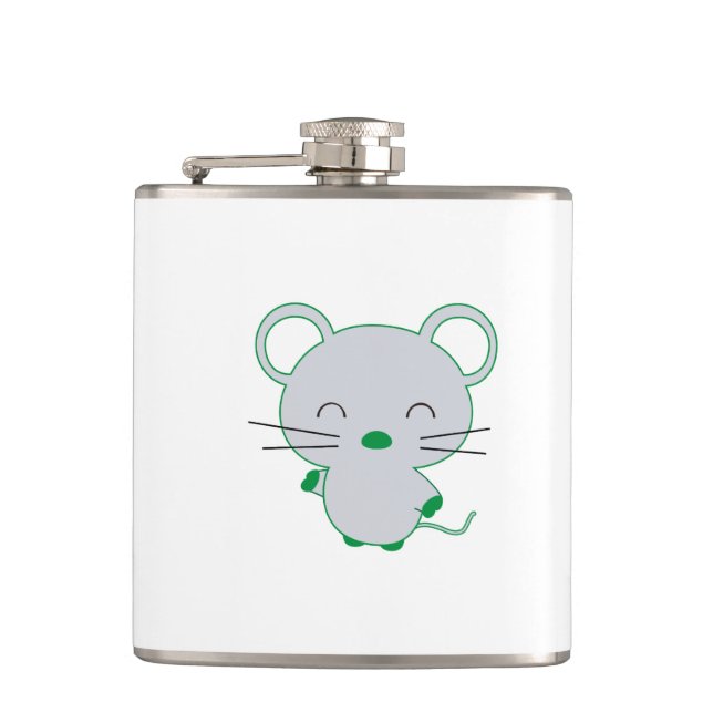 Hello chootan hip flask (Front)