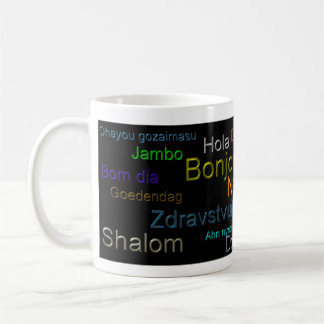 Hello - Coffee Cup, Beverage, Language Coffee Mug