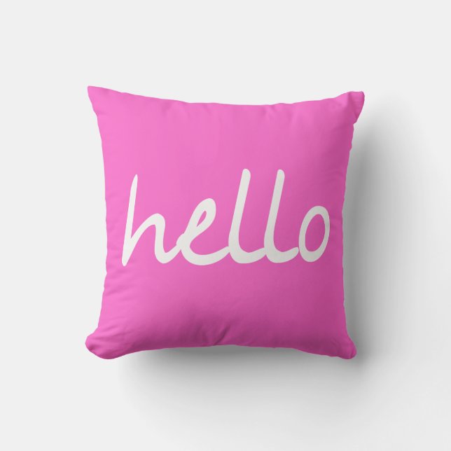 Hello! Cushion (Front)