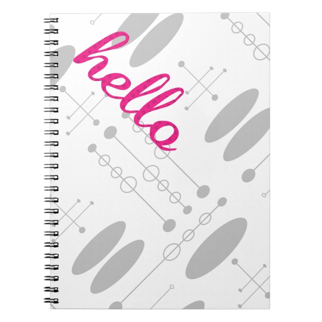 Hello Cute Colourful Hello Gifts Notebook (Front)