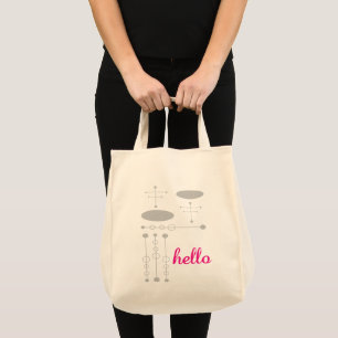 Hello Cute Colourful Hello Gifts Tote Bag