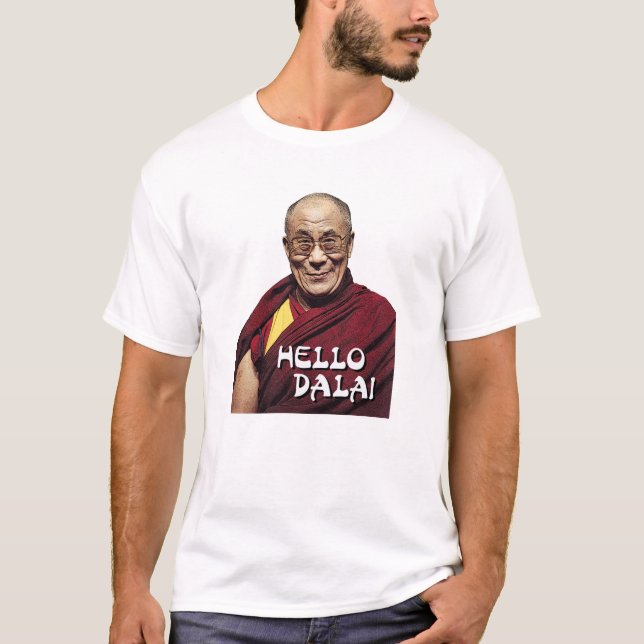 Hello Dalai t-shirt (Front)