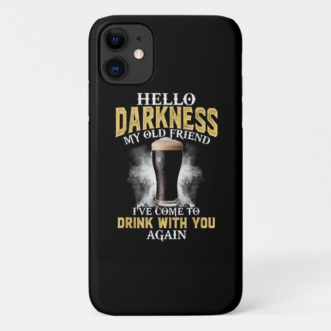 Hello Darkness My Old Friend Case-Mate iPhone Case (Back)